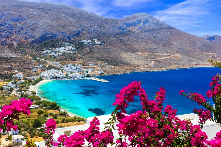 Aegialis baai - Amorgos - Cycladen - Griekenland